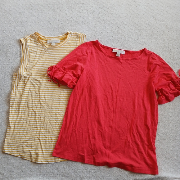 michael kors ♡ 2 tops - Picture 1 of 8